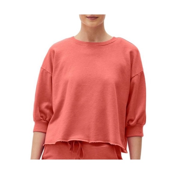 ❗️FINAL❗️ 🆕 Michael Stars JULIA Elbow Puff Sleeve Pullover 🔴🔴 - Picture 1 of 4